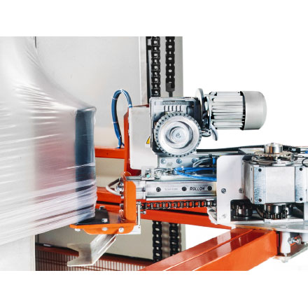 Film tensioning arms Film tensioning arms