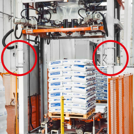 Modular structure, dismountable for transport Modular structure, dismountable for transport