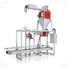 Weighing, bagging, and closing line COMBI SA